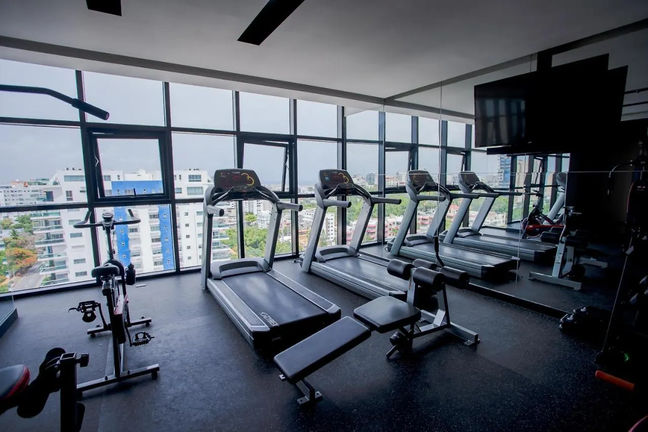 Stylish City Condo W- Pool Gym Panoramic Views Santo Domingo Appartement